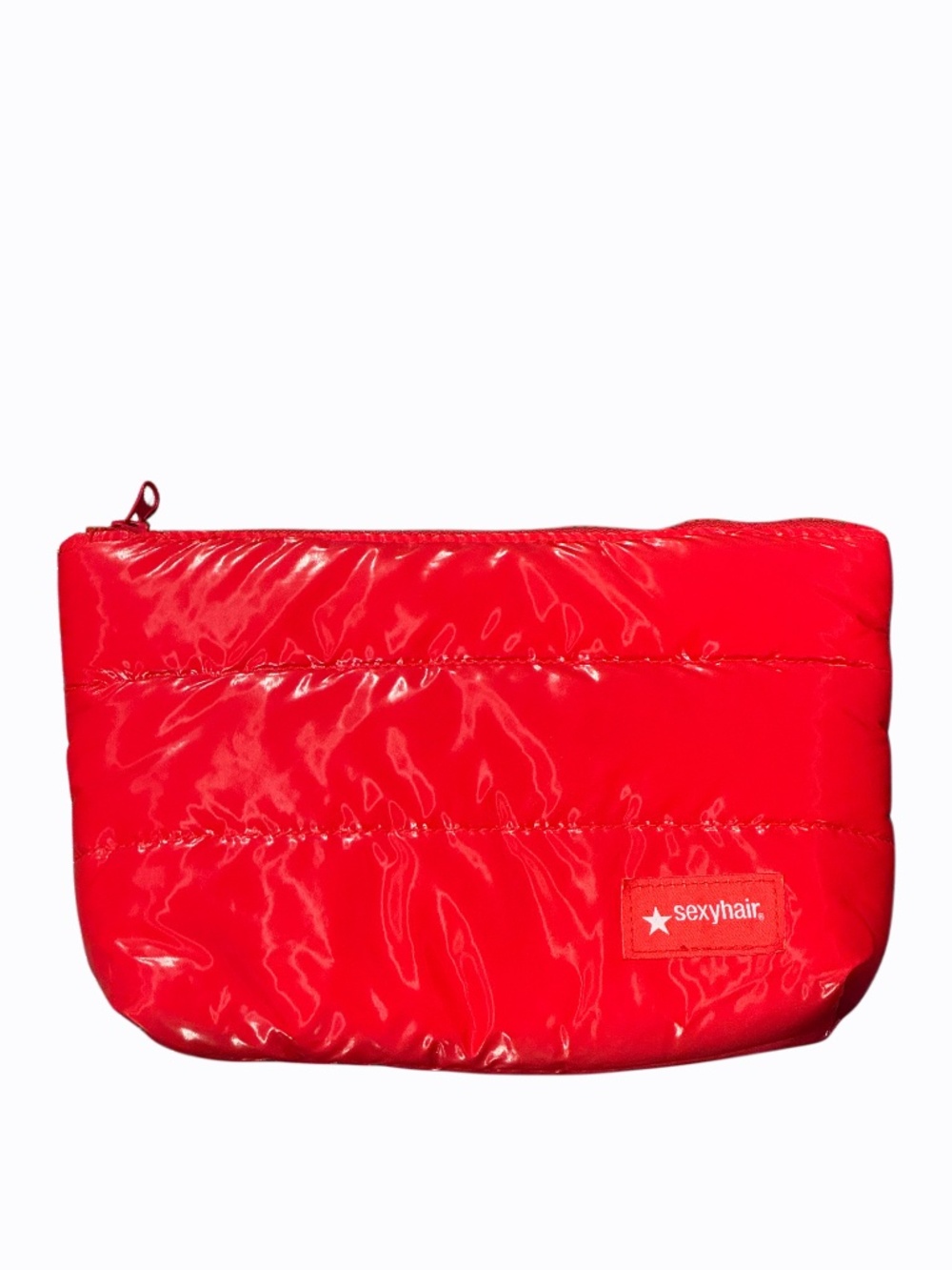 Sexy Hair Red Puffer Bag